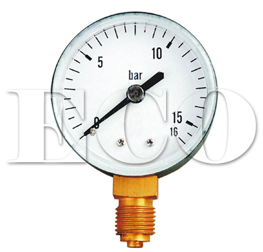 bourdon pressure gauge